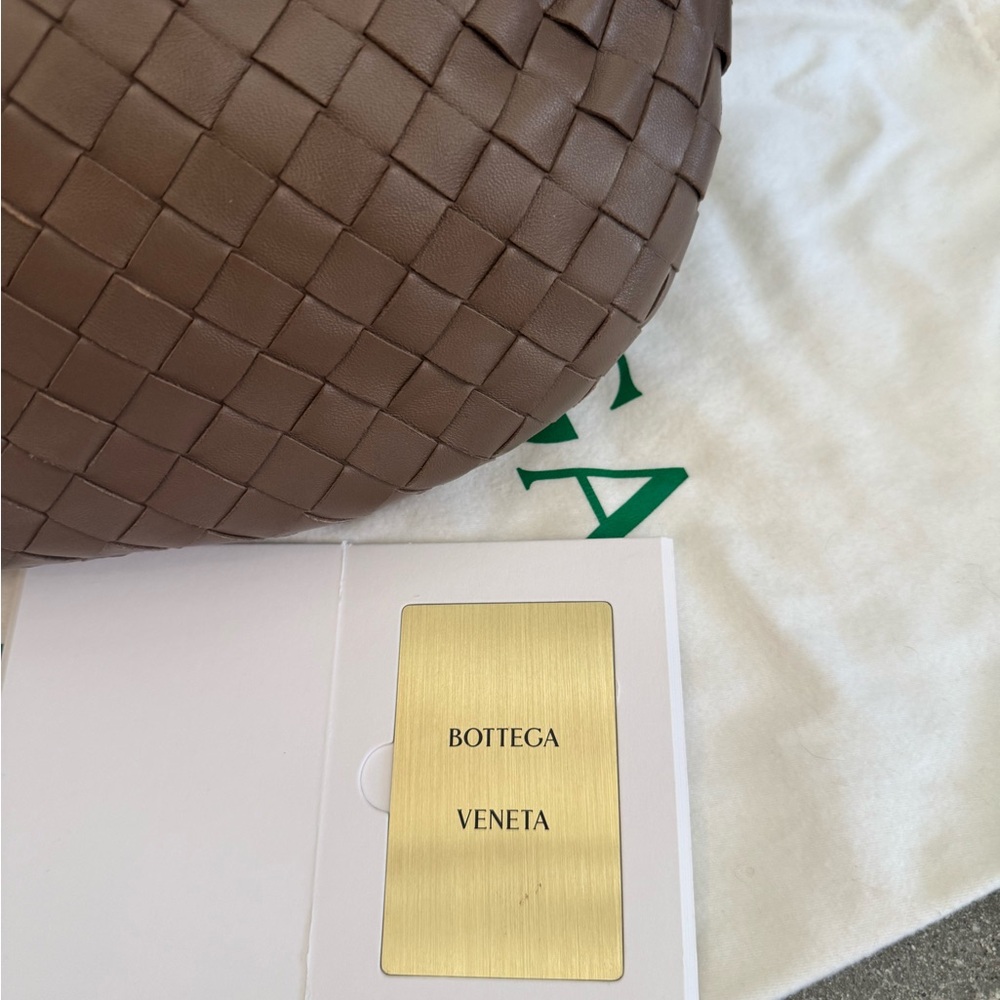 Bottega Veneta Intrecciato Small/Teen Jodie Dark Taupe - Picture 13 of 14